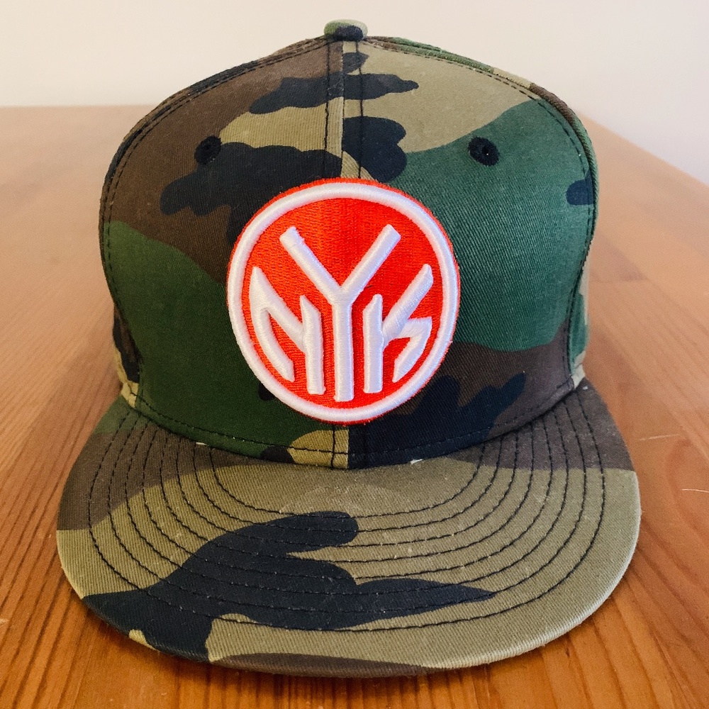 NY Knicks Camo New Era Fitted 7 3/8